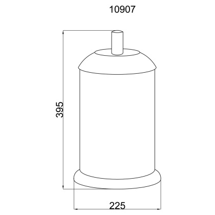 Ведро MURANO CRYSTAL_Комплект 10907-CRST-BR Boheme Ведро MURANO CRYSTAL_Комплект 10907-CRST-BR Boheme