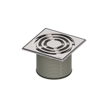 Декоративная решетка TECEdrainpoint S, 150 мм, в стальной рамке, с монтажным элементом