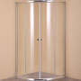Душевой уголок Agger A01-080TCR_G без поддона 80х80, стекло прозрачное