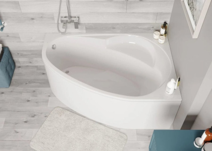 Акриловая ванна VAGNERPLAST FLORA 150x100 Right Акриловая ванна VAGNERPLAST FLORA 150x100 Right