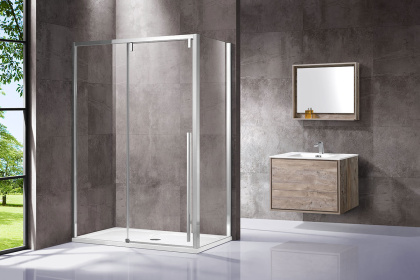 Душевой уголок Lugano VSR-1L1016CL-1, 1600*1000, хром, стекло прозрачное Душевой уголок Lugano VSR-1L1016CL-1, 1600*1000, хром, стекло прозрачное