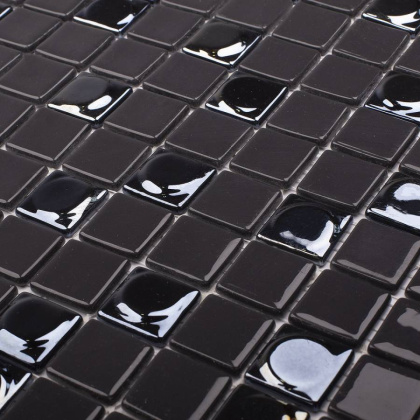 Стеклянная мозаика, 828 MIX BLACK, Aura