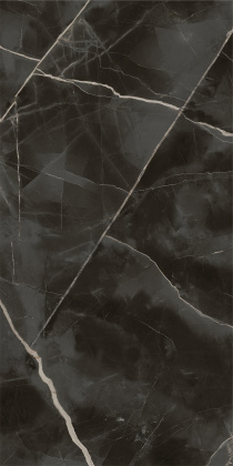 Керамогранит 610010002844 Стелларис Абсолют Блэк (160см*80см*9мм) (2шт/2,56м2) Натуральный, м2