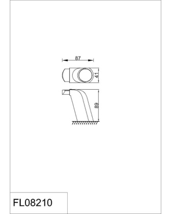 Крючок одинарный RUSH Flores (FL08210)