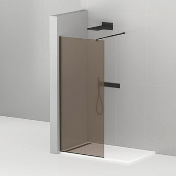 LIBERTA-100-BR Стекло для перегородки Liberta, бронза, 1000х1950 мм