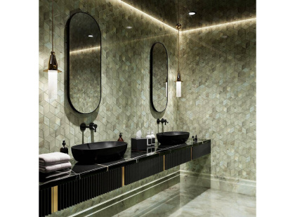 Плинтус FME011R Джардини зеленый 20*40*16 (уп\6шт), шт