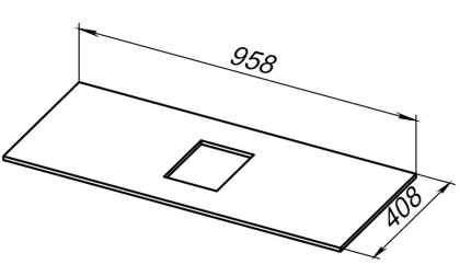 Столешница Allen Brau Priority 100 1.31011.B-S бежевый структ Столешница Allen Brau Priority 100 1.31011.B-S бежевый структ
