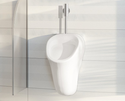 Писсуар подвесной VitrA Arkitekt 6202B003-0198 с внешним подводом воды Писсуар подвесной VitrA Arkitekt 6202B003-0198 с внешним подводом воды