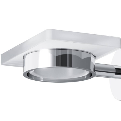 A85A34200 X-Joy, Стеклянная мыльница с настенным держателем, хром A85A34200 X-Joy, Стеклянная мыльница с настенным держателем, хром