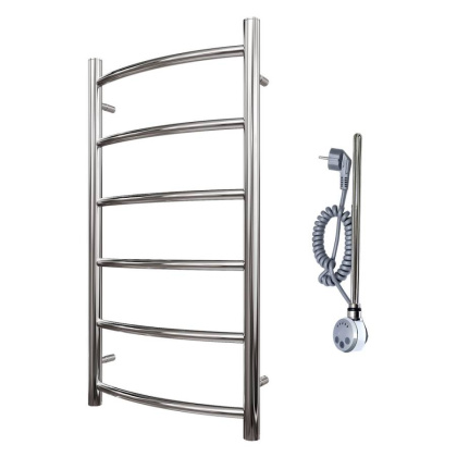 Полотенцесушитель электрический Point Афина PN04158E П6 500x800 левый/правый, хром Полотенцесушитель электрический Point Афина PN04158E П6 500x800 левый/правый, хром