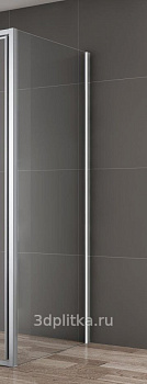 DUET SOFT-100-FIX-C-Cr Универсальная боковая панель без пристенного профиля