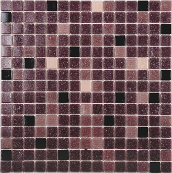 Мозаика COV05 стекло (сетка) (20*20*4) 327*327,сиреневый фон от 1-9