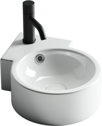 Умывальник подвесной угловой Element 310*430*125мм