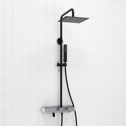 A114.255.218.CB Thermo Душевой комплект с термостатическим смесителем A114.255.218.CB Thermo Душевой комплект с термостатическим смесителем