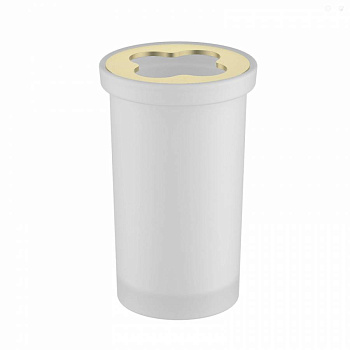 Стакан настольный для зубных щеток Timo Saona 13233/17 золото матовое