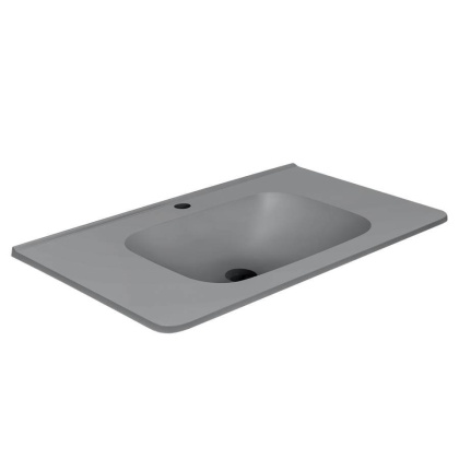 Раковина VCB-2VP800W из искусственного камня, цвет белый Раковина VCB-2VP800W из искусственного камня, цвет белый