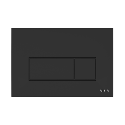 Панель смыва Root Square, матовый черный