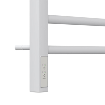 Полотенцесушитель электрический Point Веста PN70758W П9 500x800, диммер слева, белый Полотенцесушитель электрический Point Веста PN70758W П9 500x800, диммер слева, белый