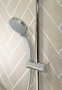 Душевой гарнитур Jacob Delafon Citrus E12907-CP 4 режима, d 9 см., хром Душевой гарнитур Jacob Delafon Citrus E12907-CP 4 режима, d 9 см., хром