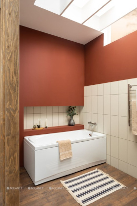 Акриловая ванна Aquanet Roma 170х70 204028