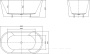 Акриловая ванна BELBAGNO BB202-1600-800 Акриловая ванна BELBAGNO BB202-1600-800