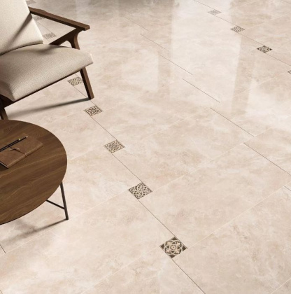 Парнас бежевый обрезной 80x80x0,9