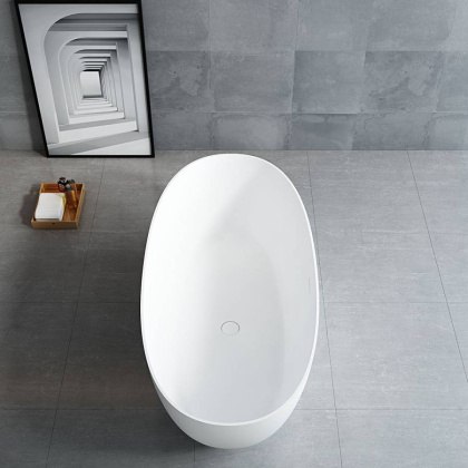Ванна из искусственного камня Vincea VBT-6S01MW, 1700*750*550, белый мат., слив-перелив в комплекте Ванна из искусственного камня Vincea VBT-6S01MW, 1700*750*550, белый мат., слив-перелив в комплекте