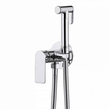 Смеситель ABBER Weiss Insel AF8025 с гигиеническим душем, хром Смеситель ABBER Weiss Insel AF8025 с гигиеническим душем, хром