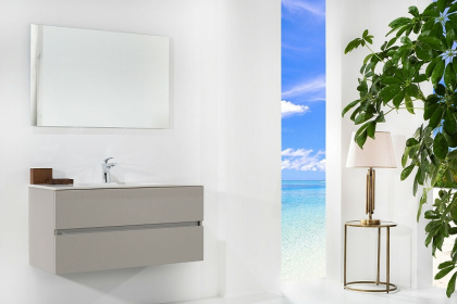 Тумба без раковины Vallessi 100*46cm КАШЕМИР мат. 2 полки 837-100-C mat Boheme