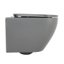 COLORATO Сиденье дюропласт, soft close, металлическое крепление, серое матовое, BB062SC-GR COLORATO Сиденье дюропласт, soft close, металлическое крепление, серое матовое, BB062SC-GR
