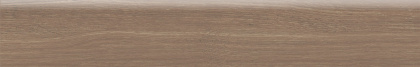 Плинтус Альберони коричневый матовый обрезной 60x9,5x0,9