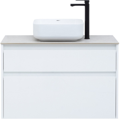 Тумба под раковину Aquanet Nova Lite 90 белый (2 ящика)