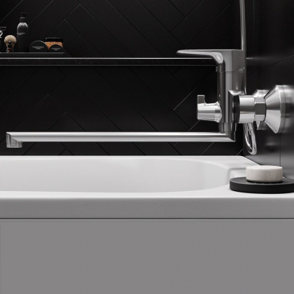 789500000 Origin Evo 2, Смеситель Для ванны/душа с универсальным изливом 350 мм, ручным душем