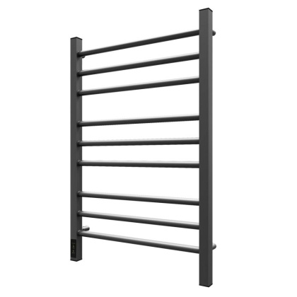 Полотенцесушитель электрический Point Веста PN70758GR П9 500x800, диммер слева, графит премиум Полотенцесушитель электрический Point Веста PN70758GR П9 500x800, диммер слева, графит премиум