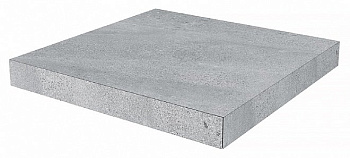 Ступень угловая клееная Про Матрикс серый 33x33x0,9