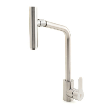 Смеситель для кухни Orange Steel M99-009ni с подвижным аэратором, никель
