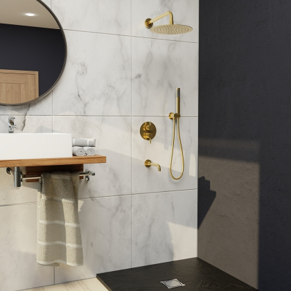 Душевая система встраиваемая RGW SP-55G Душевая система встраиваемая RGW SP-55G