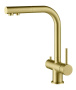 Смеситель Timo Saona 2356/17FL с выдвижной лейкой, золото матовое Смеситель Timo Saona 2356/17FL с выдвижной лейкой, золото матовое