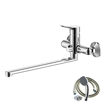 Смеситель д/ванны с длинным изливом IBIZA, арт.19221IB