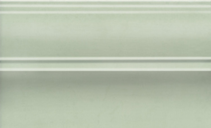 Плинтус FMB027 Левада зеленый светлый глянцевый (15см*25см*15мм) (13шт/0,423м2) моноколор, шт