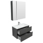Мебель для ванной Aquanet Алвита 80 серый антрацит Мебель для ванной Aquanet Алвита 80 серый антрацит