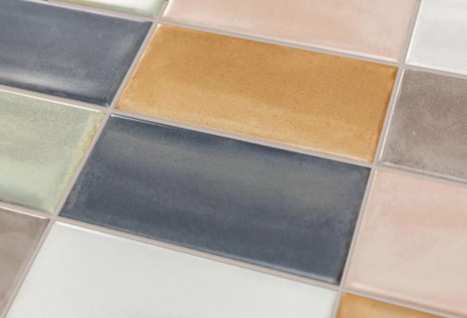 Монтальбано зелёный светлый матовый 7,4x15x0,69