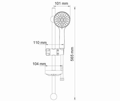 A005 Душевой комплект Wasserkraft A005 Душевой комплект Wasserkraft
