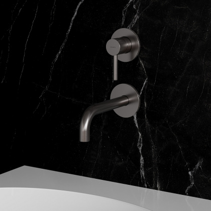 Смеситель для умывальника скрытого монтажа OMNIRES Y Y1215NNI (никель)