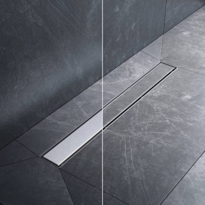 W01SC-U11-060-04SB MasterFlow Трап для душа линейный универс затвор Tile 60см цвет сталь мат W01SC-U11-060-04SB MasterFlow Трап для душа линейный универс затвор Tile 60см цвет сталь мат