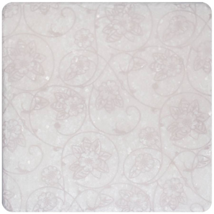 Натуральный мрамор WHITE MOTIF №6 10x10, Marble