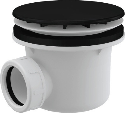 Сифон для душевого поддона, черный-мат Сифон для душевого поддона, черный-мат