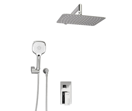 A16069 Встраиваемый комплект для душа с верхней душевой насадкой и лейкой Wasserkraft