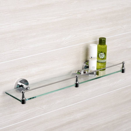 Rhein K-6244 Полка стеклянная с бортиком Rhein K-6244 Полка стеклянная с бортиком