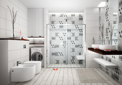 Декор NT\A242\5009 Ателье 20*20 (уп/30шт), шт